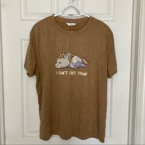 NWOT tired unicorn T-shirt